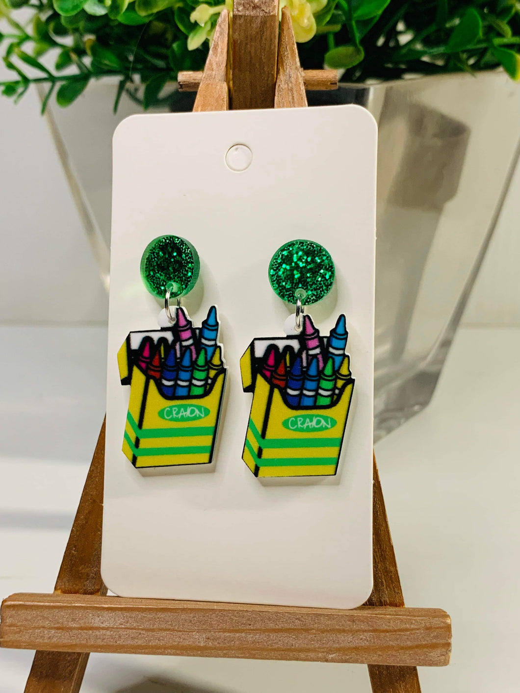 Crayon Earrings