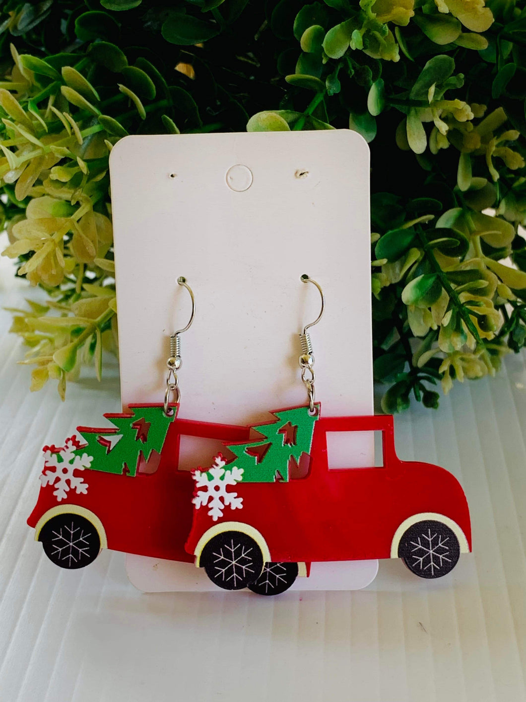 Xmas Ute Earrings