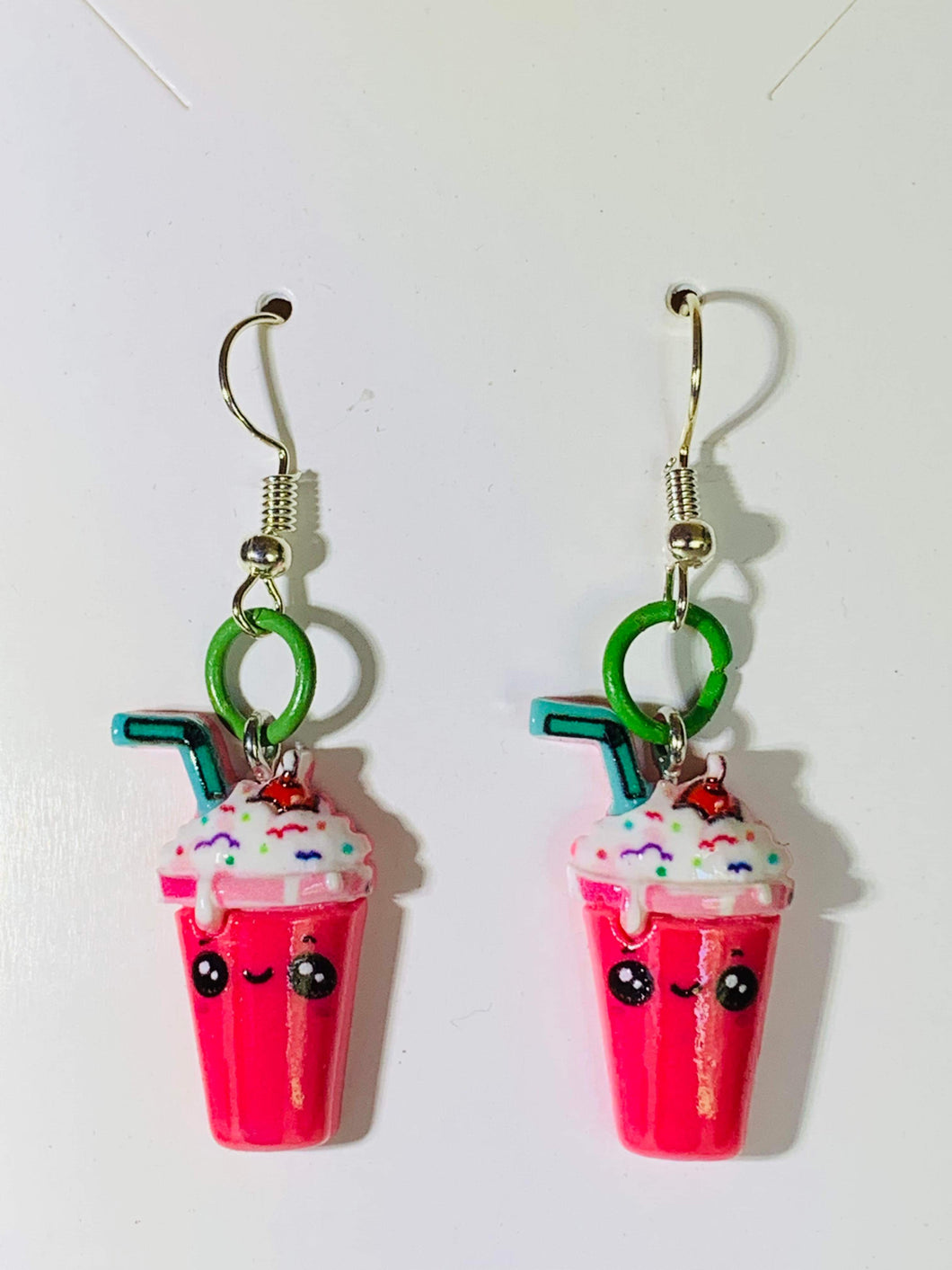 Strawberry Milkshake Earrings