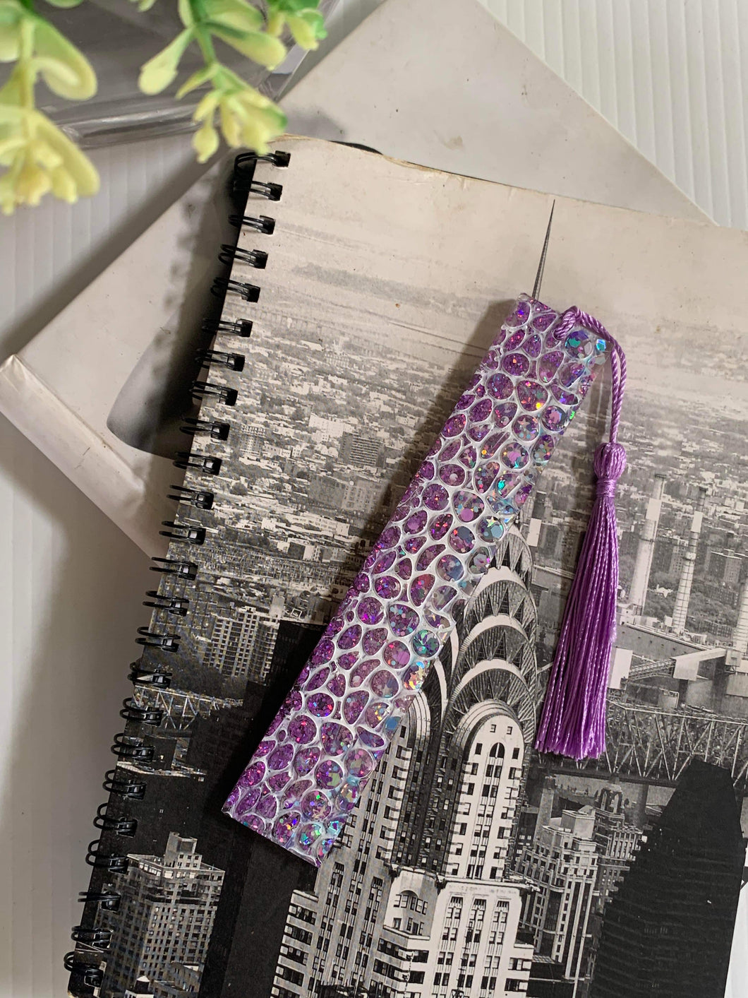 Purple Scale Bookmark