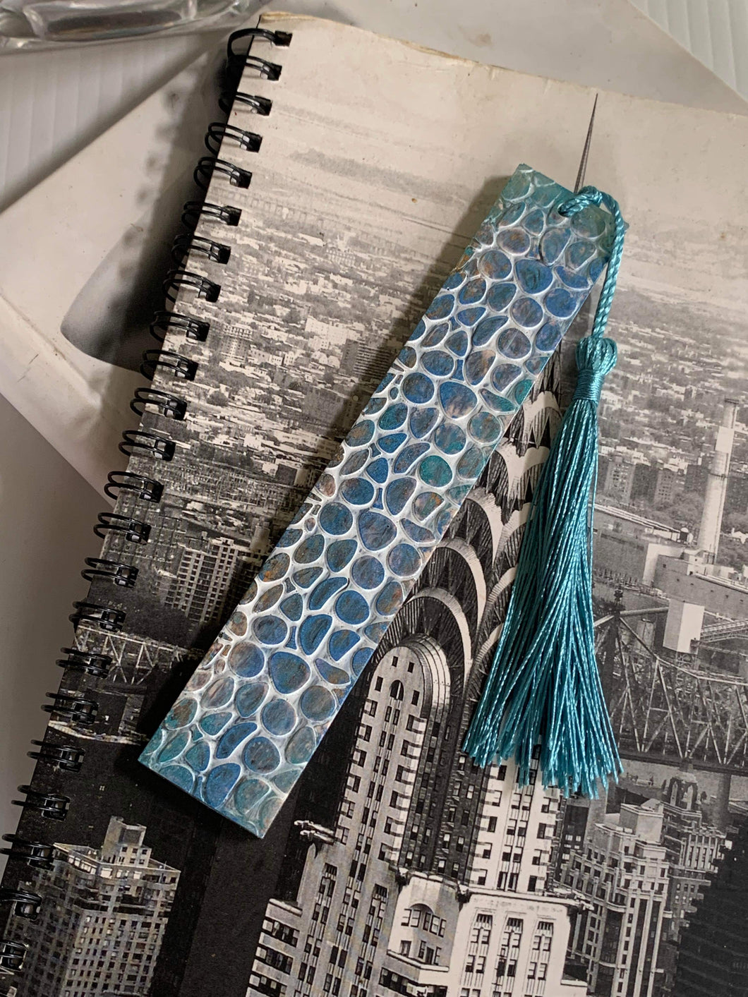 Blue Scales Bookmark