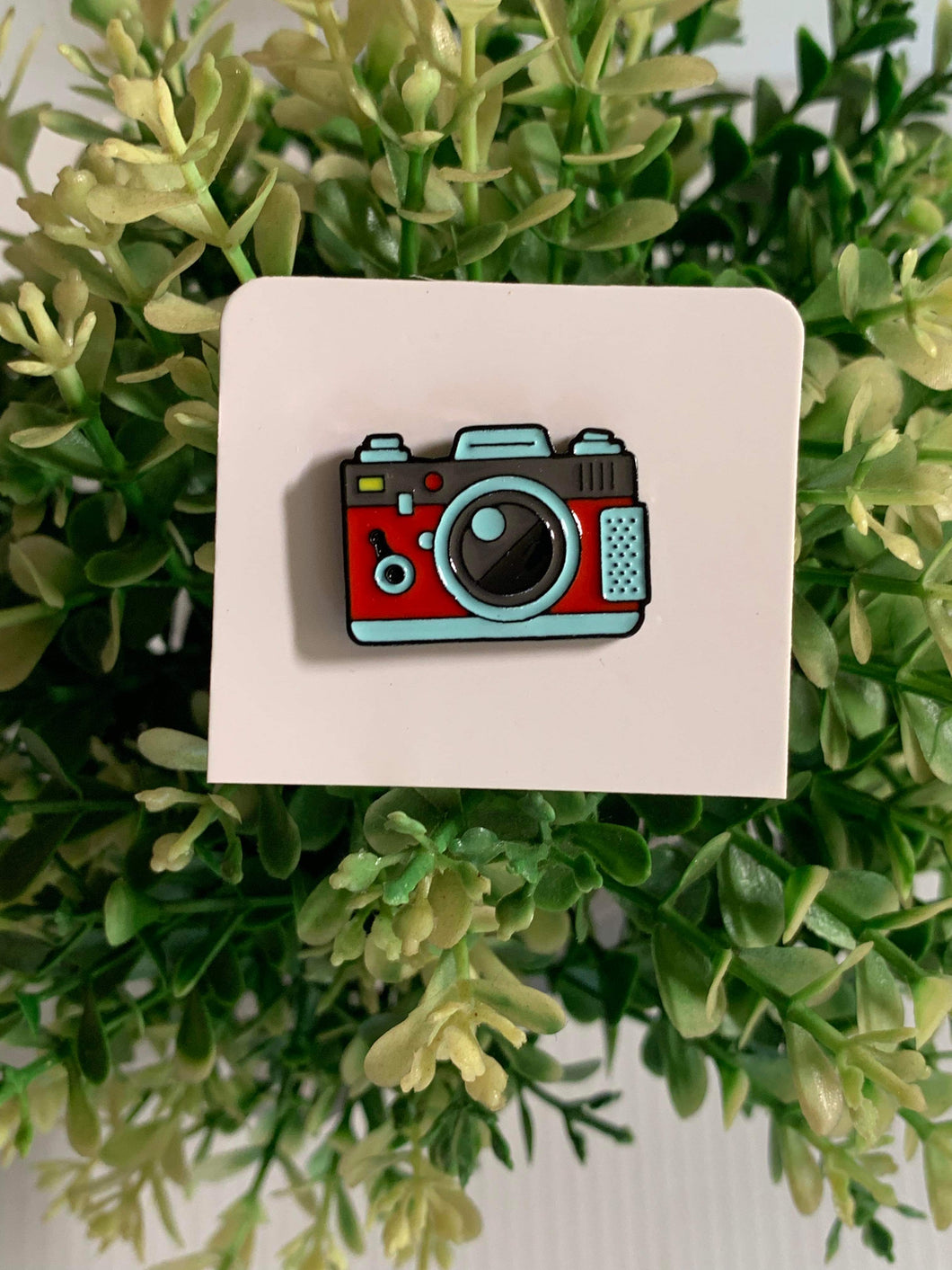 Camera Brooch