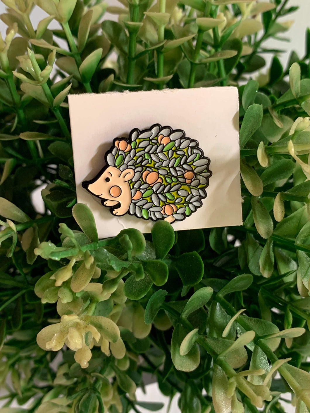 Hedgehog Brooch