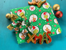 Load image into Gallery viewer, Grinchy Christmas Scrunchie
