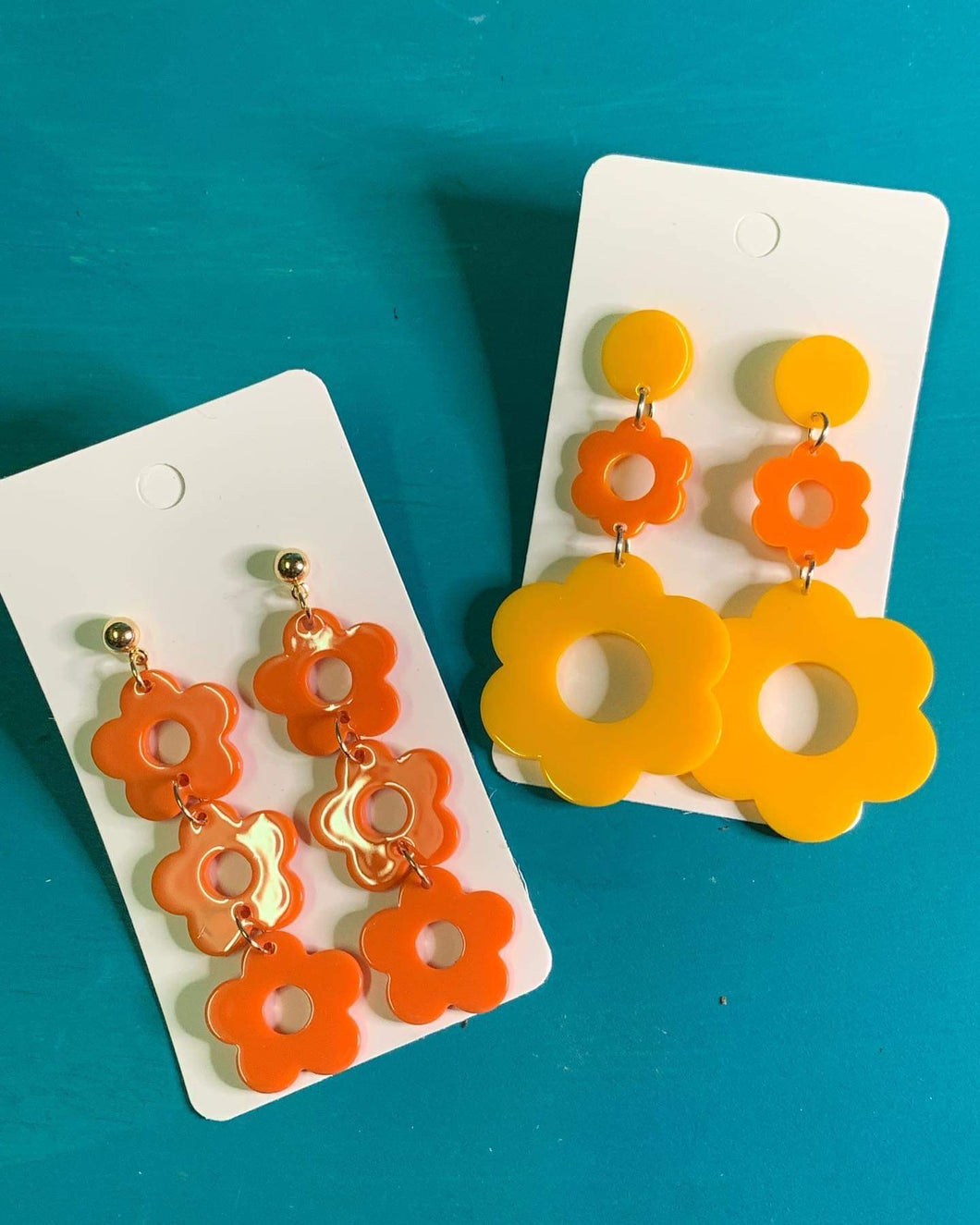 Retro Flower Earrings