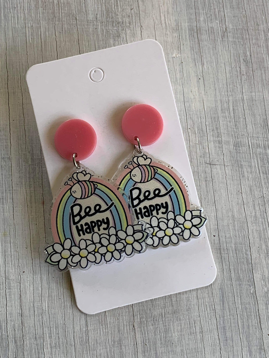 Bee Happy Earrings