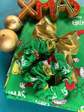 Load image into Gallery viewer, Merry Grinchmas Scrunchie
