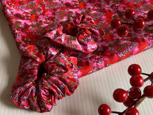 Load image into Gallery viewer, Dreaming of a Wine Christmas Scrunchie
