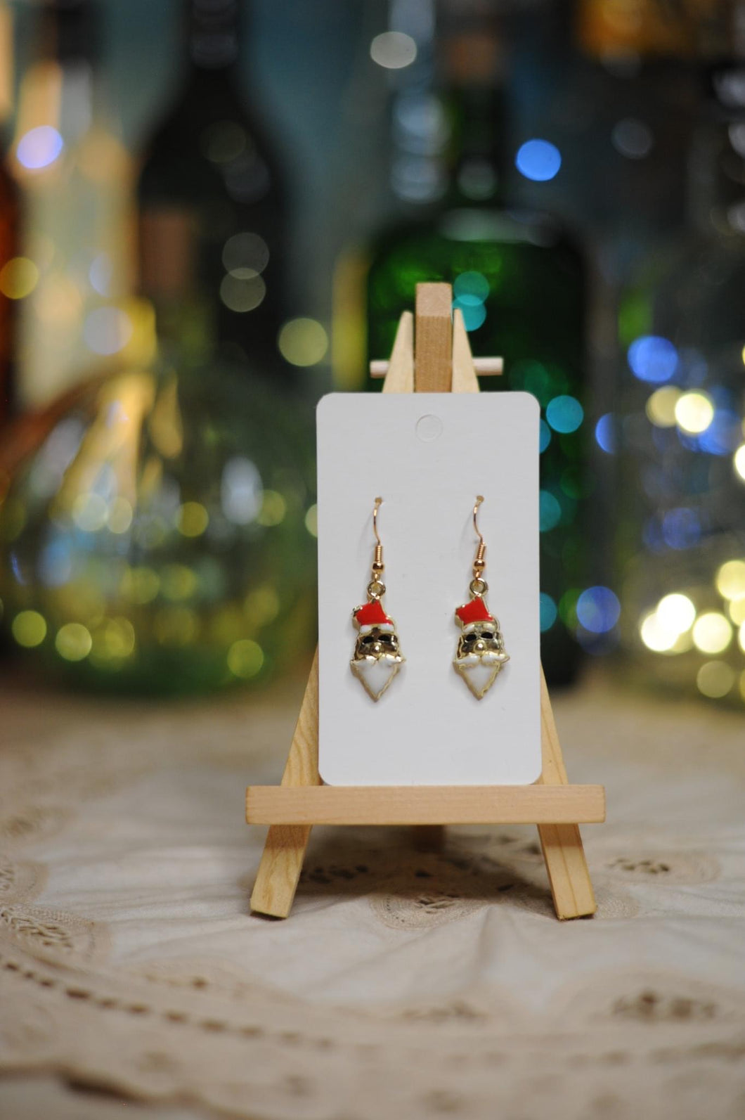 Santa Earrings