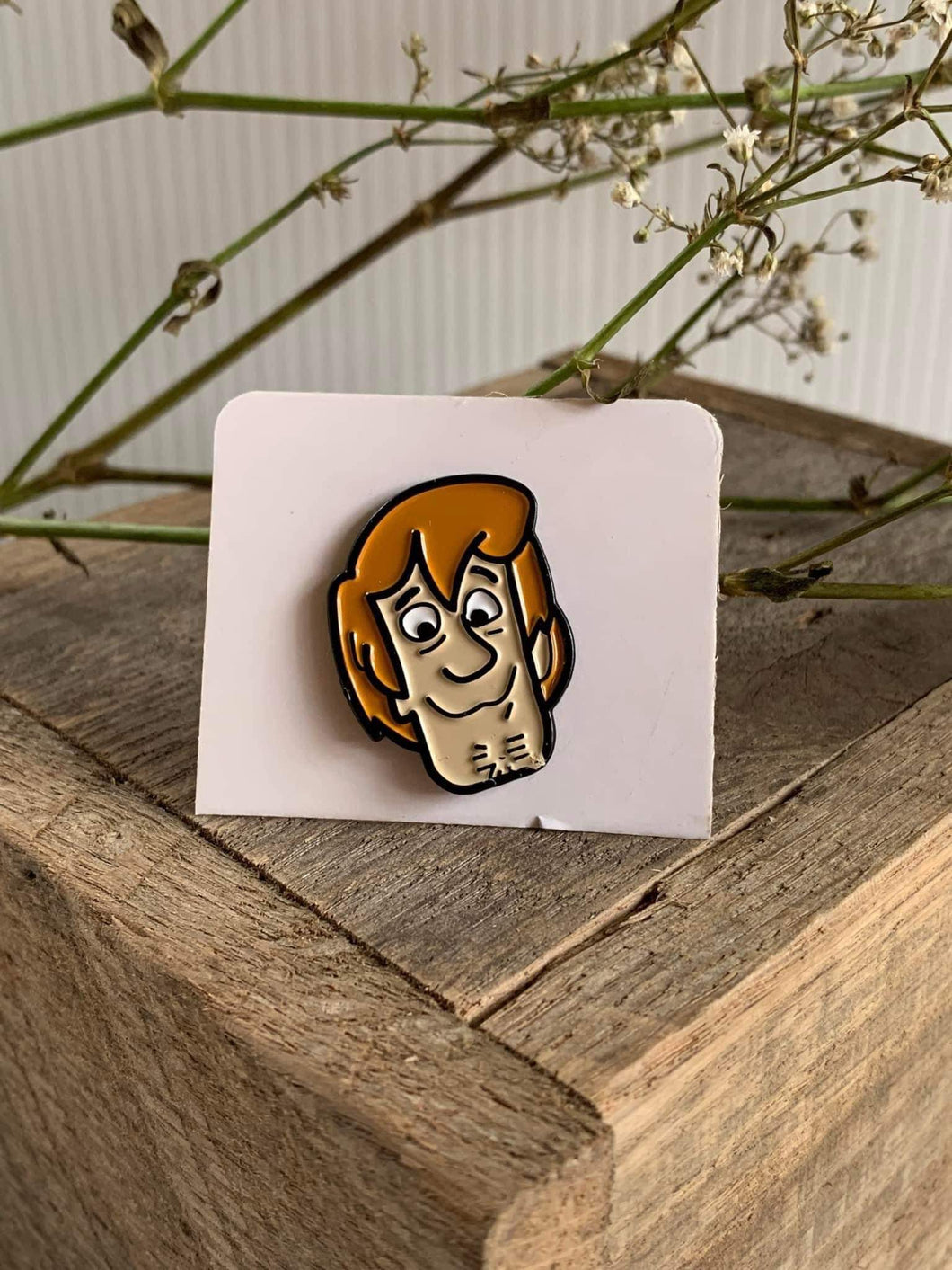 Shaggy Brooch