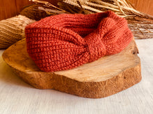 Load image into Gallery viewer, Rust Knit Headband
