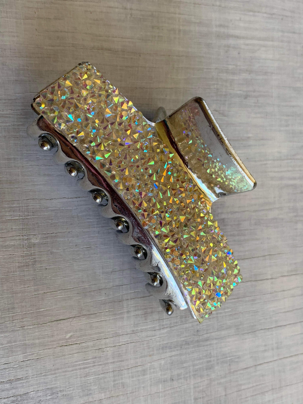 Gold Sparkle Claw Clip